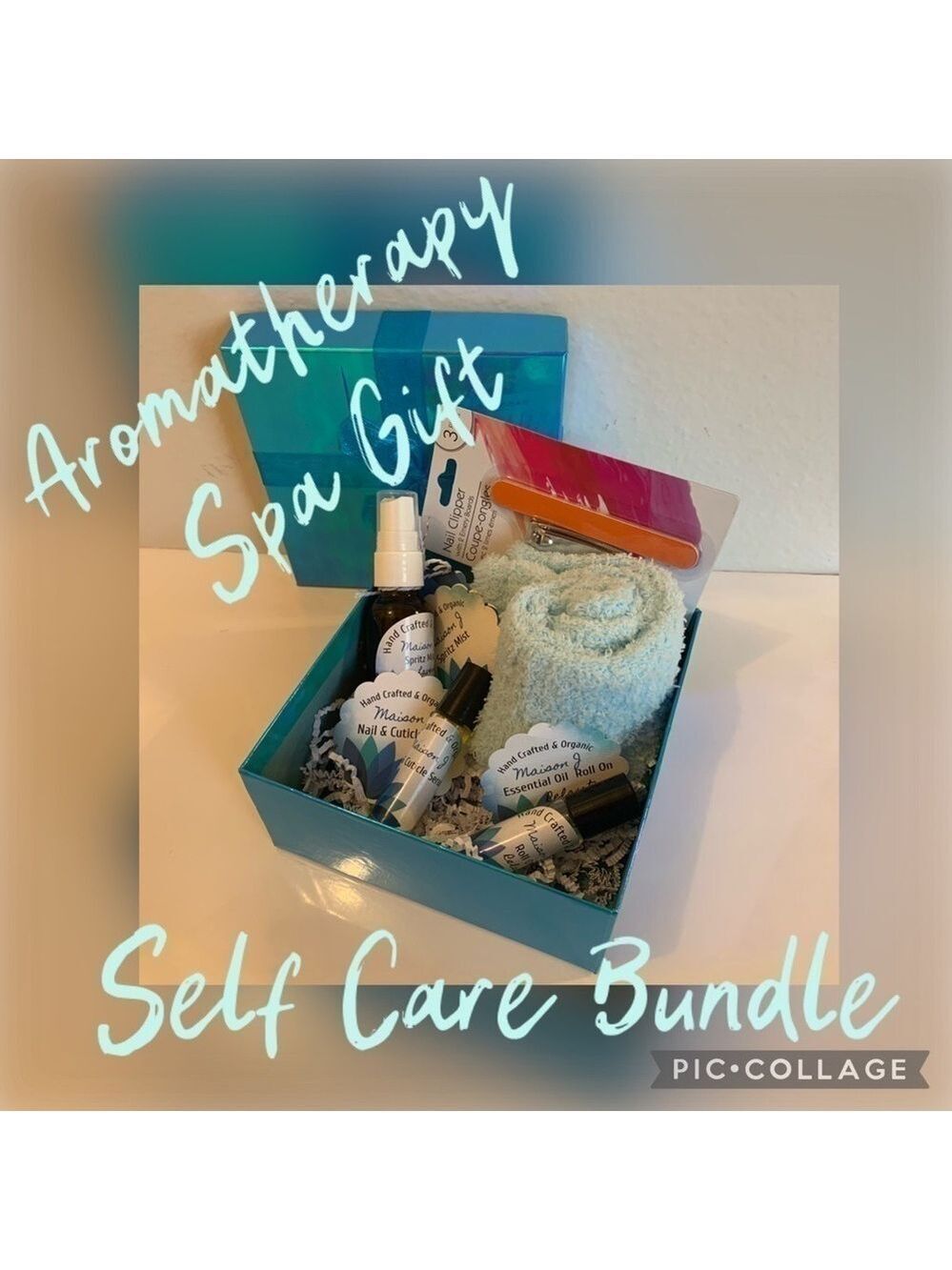 Aromatherapy Spa Self Care Gift Set Handcrafted Organic